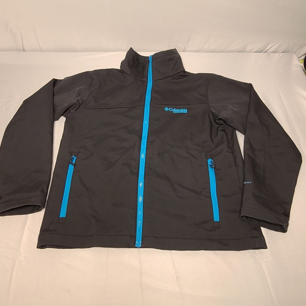 Columbia Jacket Womens 14/16 Titanium Omni-Heat Interchange Black Bugaboo Winter